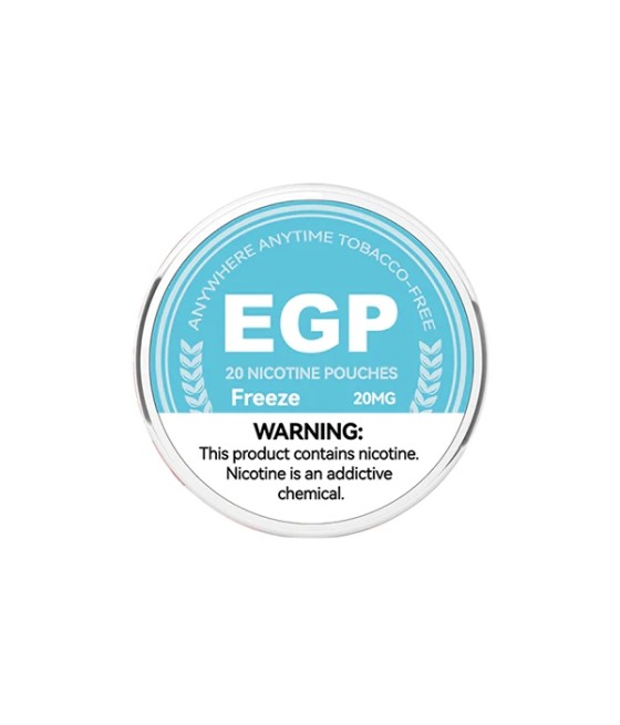 20mg EGP Nicotine Pouches - 20 Pouches