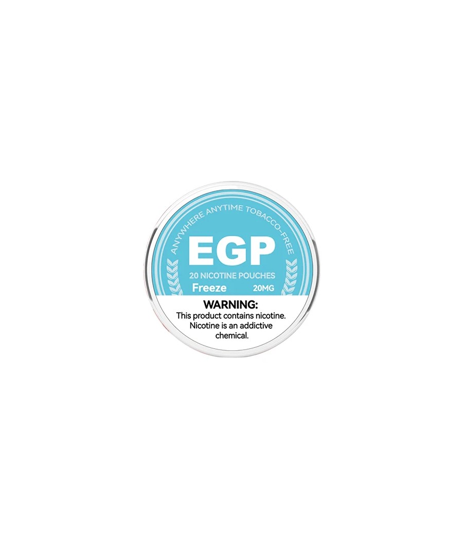 20mg EGP Nicotine Pouches - 20 Pouches