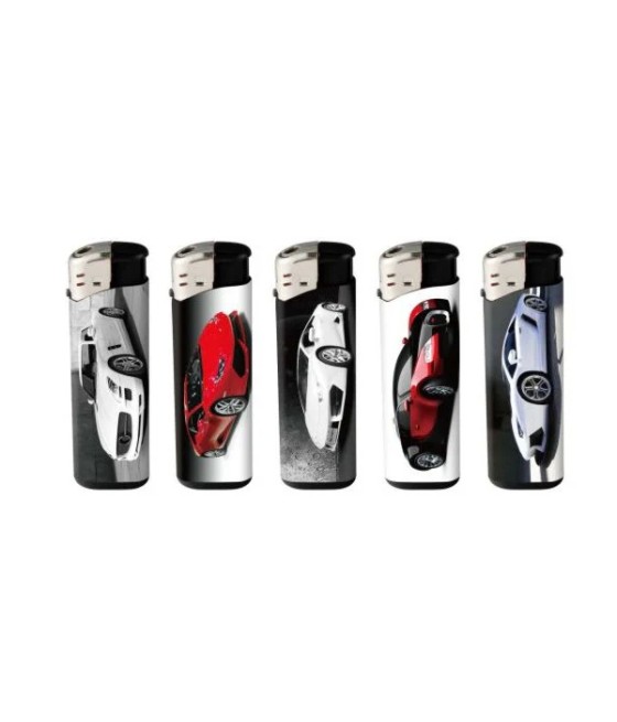 50 x 4Smoke Electronic Printed Lighters - ZY218DK