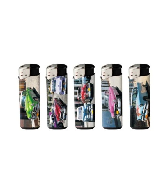 50 x 4Smoke Electronic Printed Lighters - ZY218DK