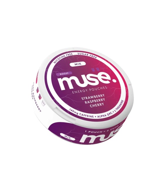 140mg Muse Boost Energy Pouches (UK Made) - 20 Pouches