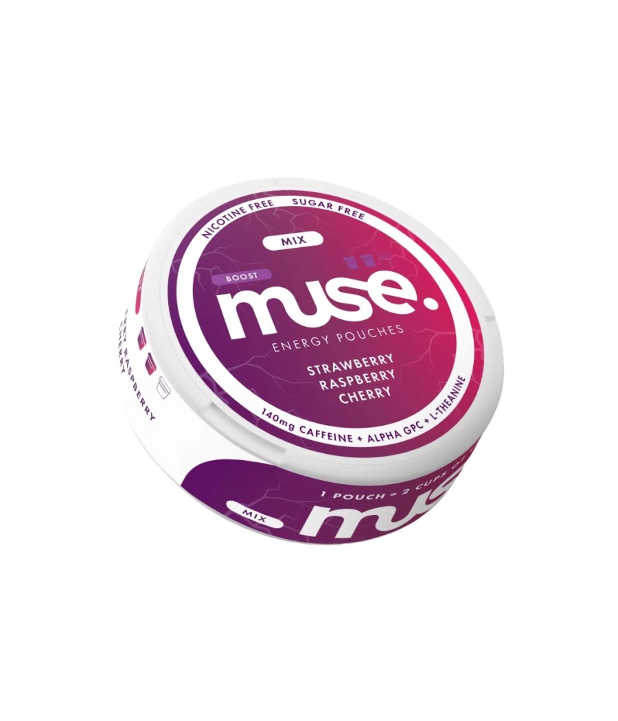 140mg Muse Boost Energy Pouches (UK Made) - 20 Pouches