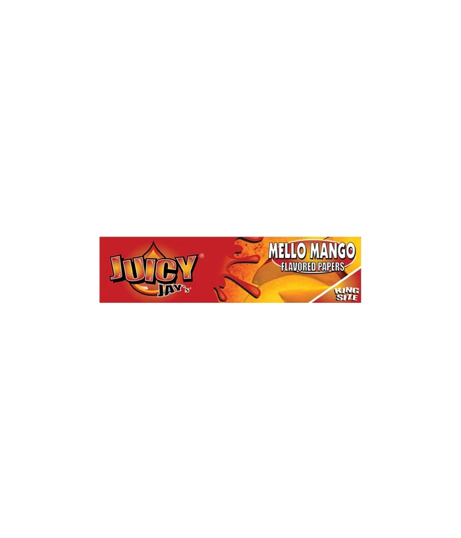 24 Juicy Jay King Size Flavoured Slim Rolling Paper - Full Box