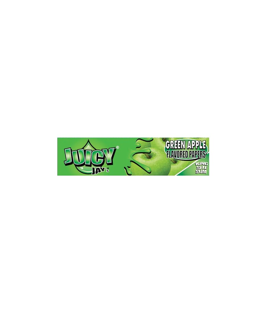 24 Juicy Jay King Size Flavoured Slim Rolling Paper - Full Box