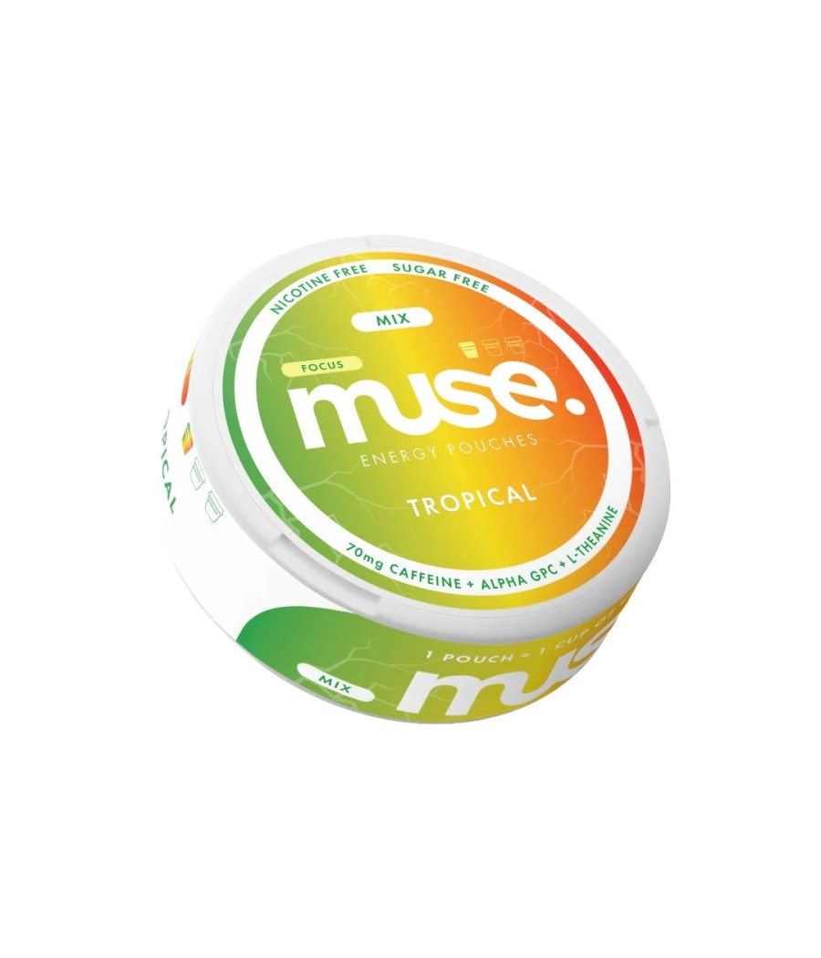 70mg Muse Focus Energy Pouches (UK Made) - 20 Pouches