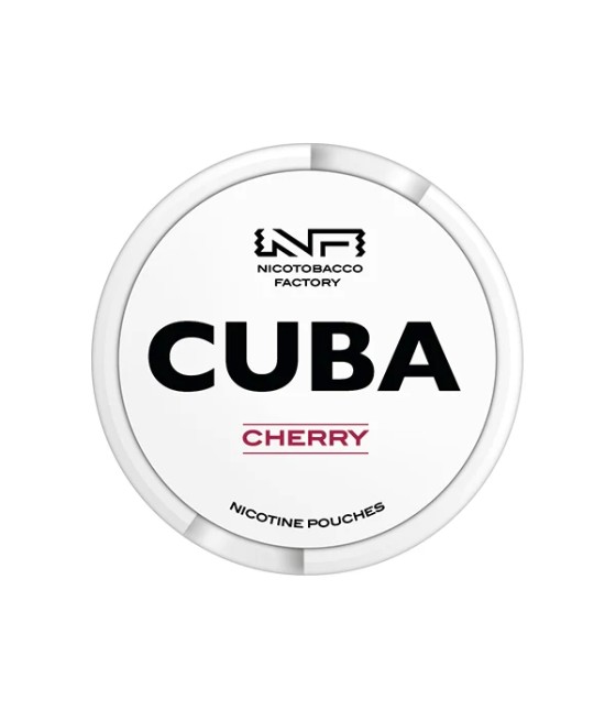 16mg CUBA White Nicotine Pouches - 25 Pouches