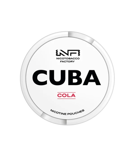 16mg CUBA White Nicotine Pouches - 25 Pouches