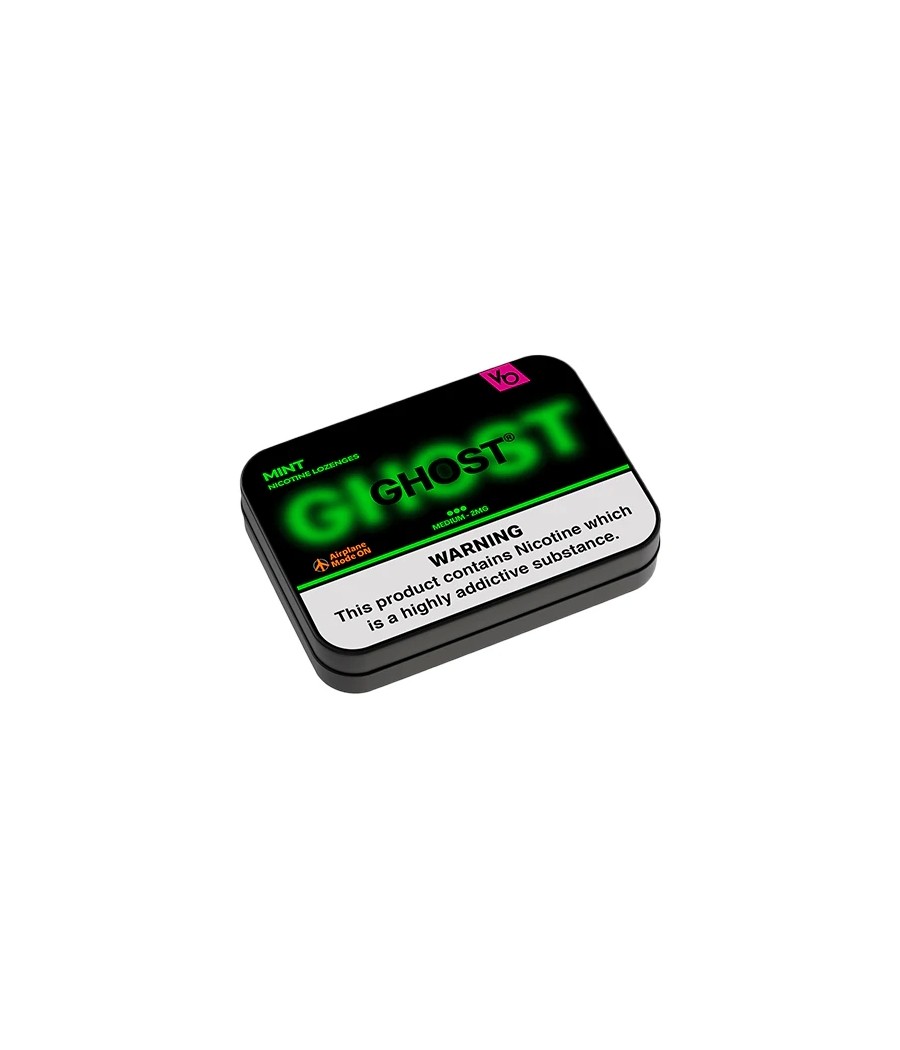 2mg Ghost By Vapes Bars Medium Nicotine Lozenges - 20 Lozenges