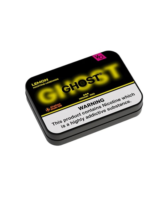 2mg Ghost By Vapes Bars Medium Nicotine Lozenges - 20 Lozenges