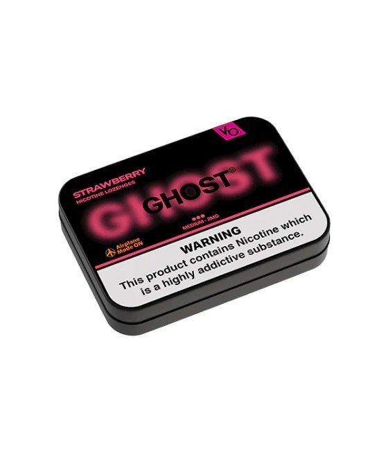2mg Ghost By Vapes Bars Medium Nicotine Lozenges - 20 Lozenges