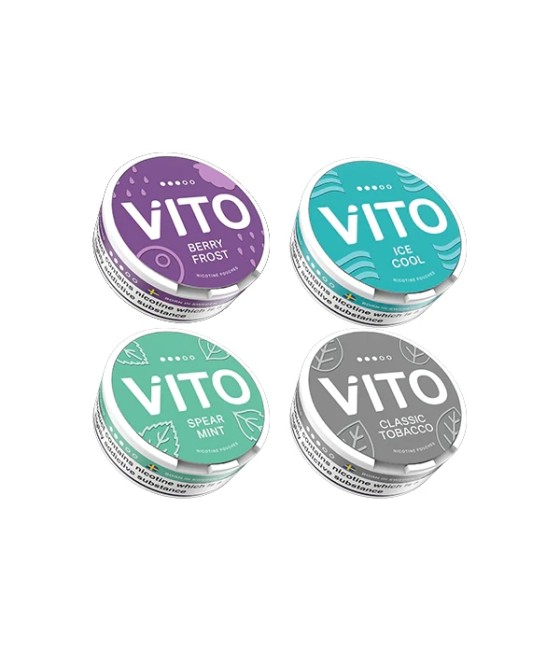 10mg VITO Nicotine Pouches - 20 Pouches