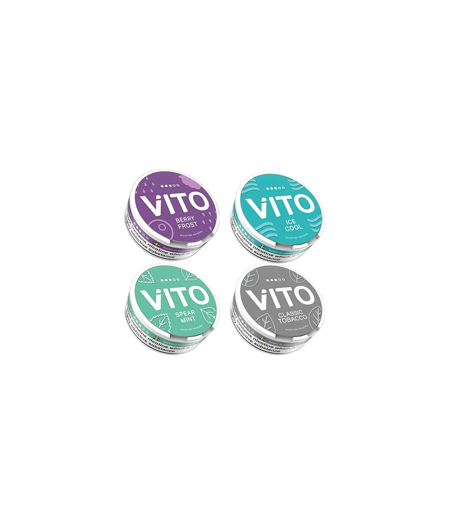 10mg VITO Nicotine Pouches - 20 Pouches
