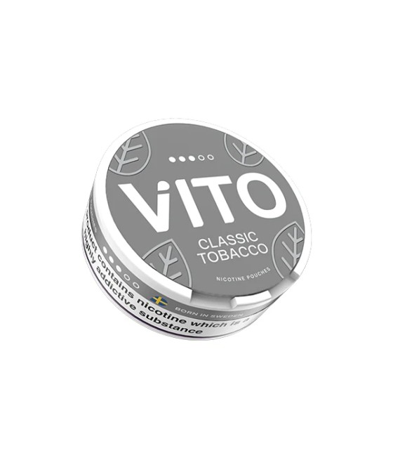 10mg VITO Nicotine Pouches - 20 Pouches