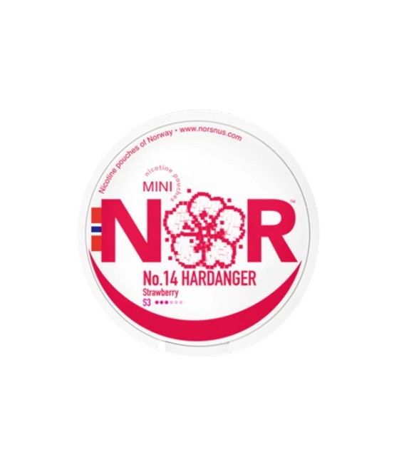 12mg NOR Mini Nicotine Pouches - 20 Pouches