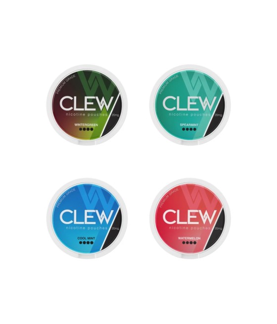 20mg CLEW Nicotine Pouches - 20 Pouches