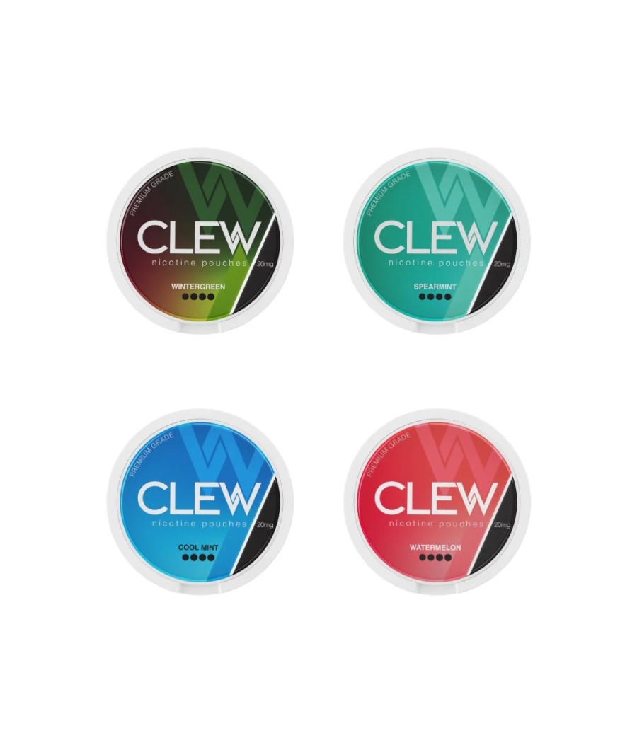 20mg CLEW Nicotine Pouches - 20 Pouches