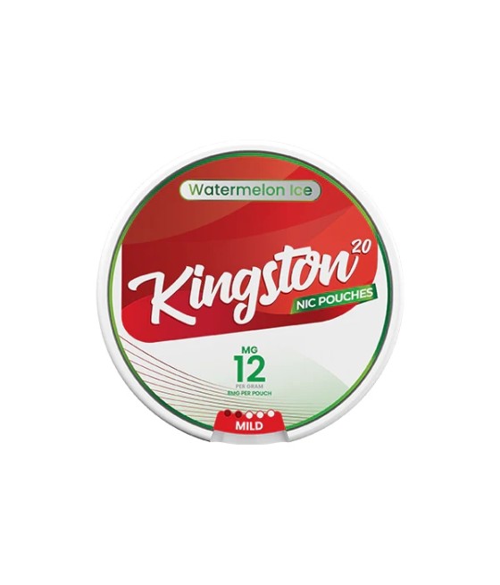 12mg Kingston Nicotine Pouches - 20 Pouches
