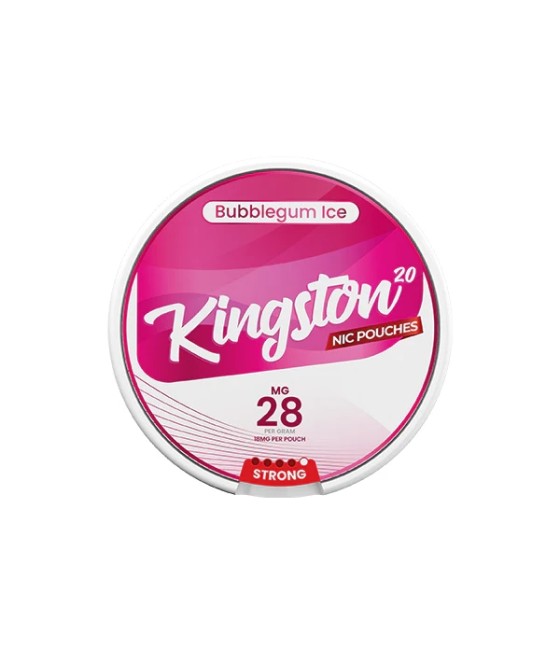 28mg Kingston Nicotine Pouches - 20 Pouches