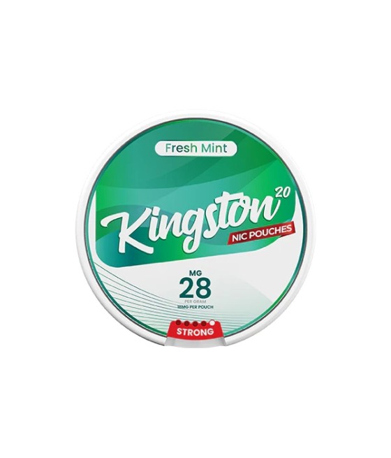 28mg Kingston Nicotine Pouches - 20 Pouches