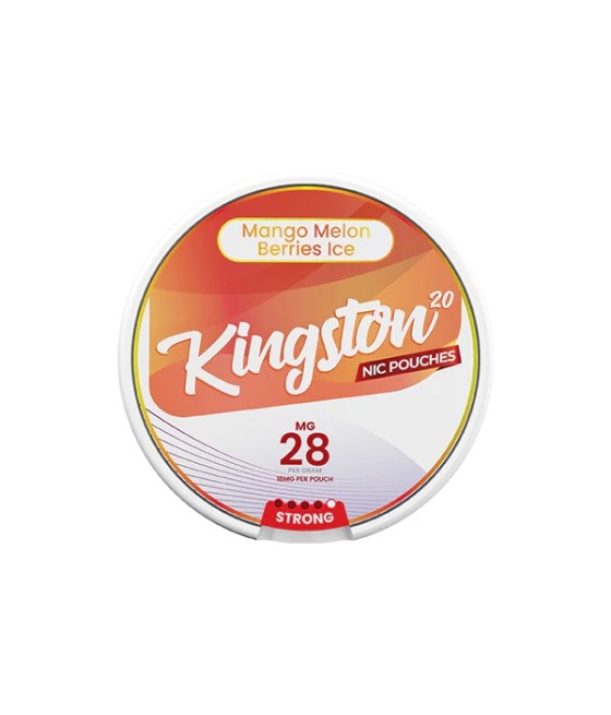 28mg Kingston Nicotine Pouches - 20 Pouches