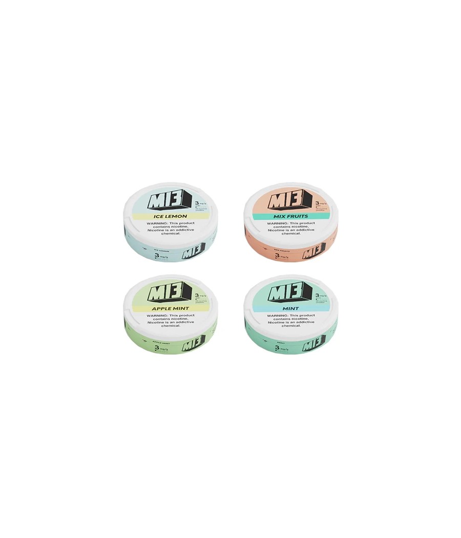 3mg MI3 By AIRSCREAM Nicotine Pouches - 20 Pouches