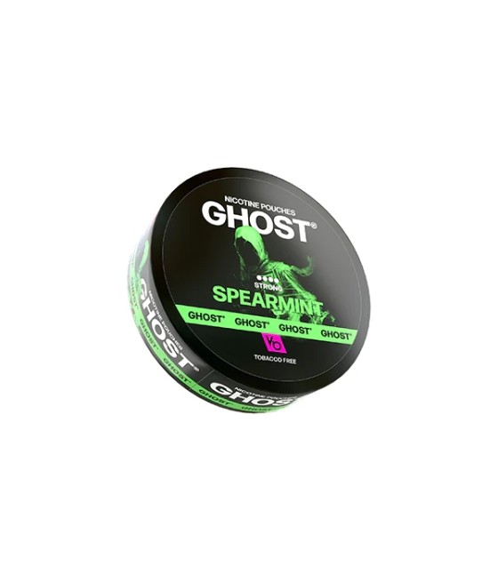 25mg Ghost Strong Nicotine Pouches - 20 Pouches