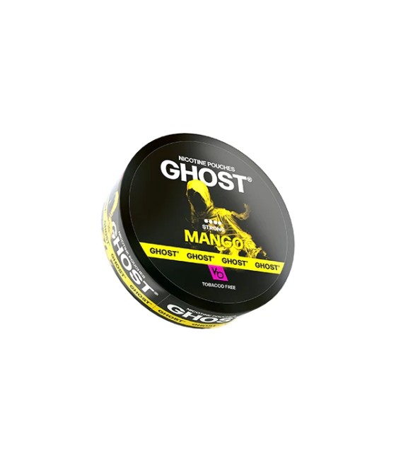 25mg Ghost Strong Nicotine Pouches - 20 Pouches