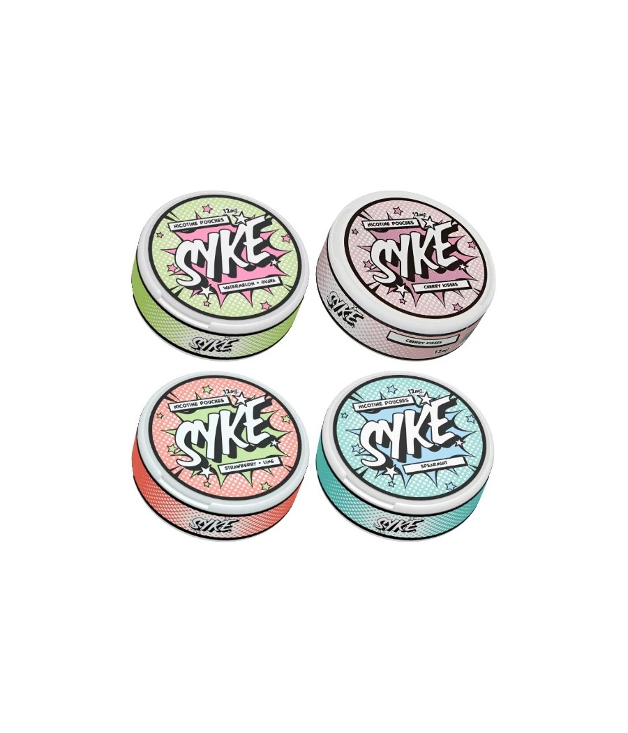 12mg SYKE Nicotine Pouches - 20 Pouches