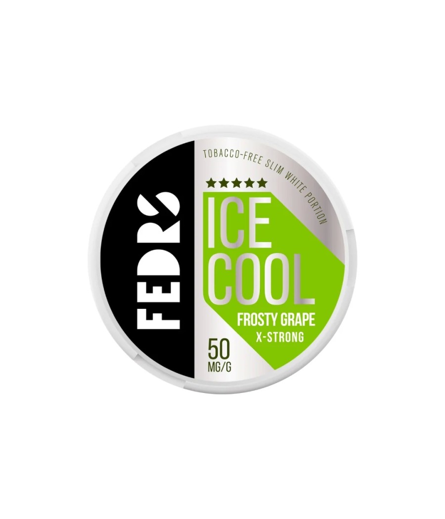 50mg FEDRS Ice Cool X-Strong Nicotine Pouch - 20 Pouches