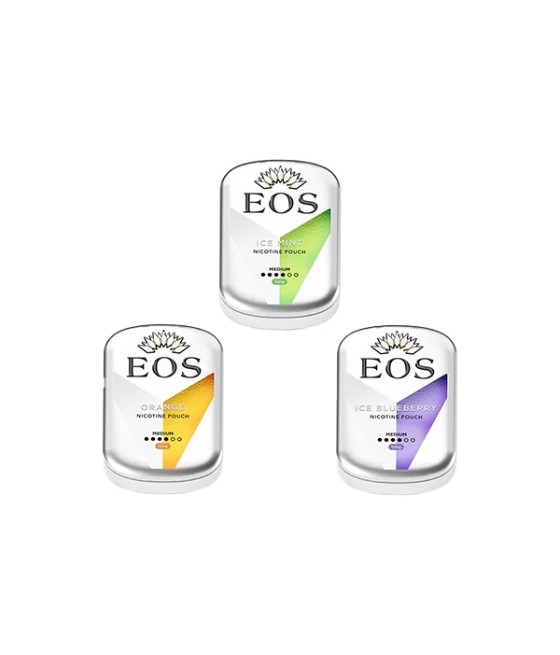 EOS 12mg Medium Nicotine pouches - 20 Pouches