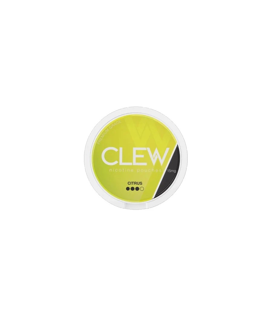 15mg CLEW Nicotine Pouches - 20 Pouches