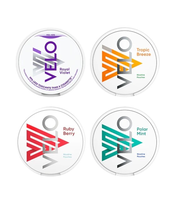 6mg Velo Medium Strength Nicotine Pouches - 20 Pouches