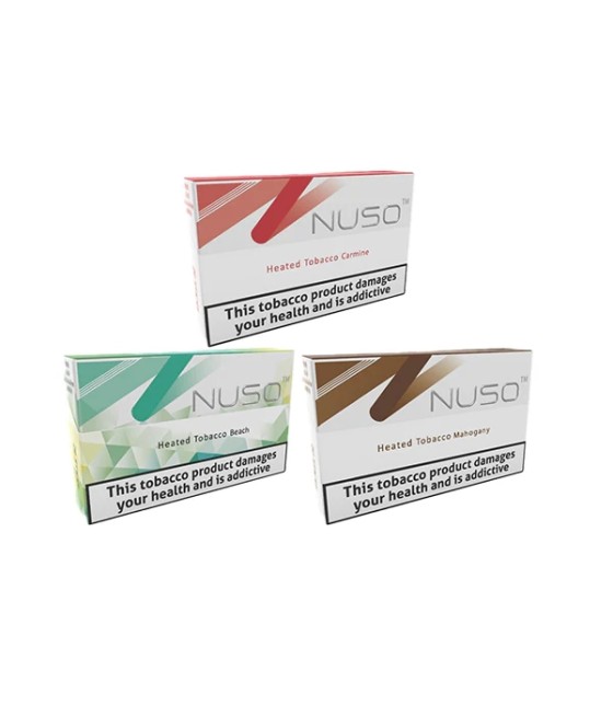 NUSO Heated Tobacco Sticks Strength 2 - 20 Sticks