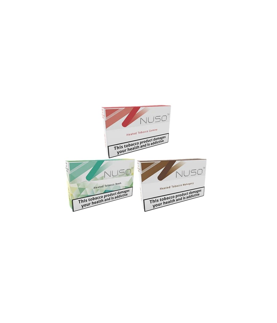 NUSO Heated Tobacco Sticks Strength 2 - 20 Sticks