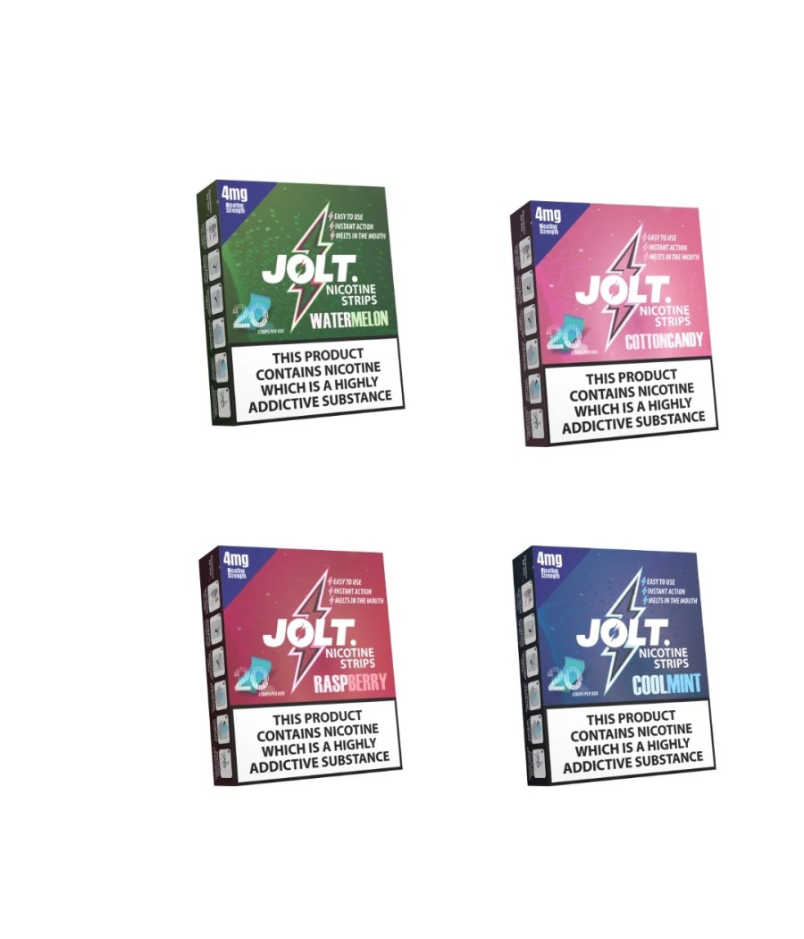 4mg JOLT Nicotine Strips - 20 Strips