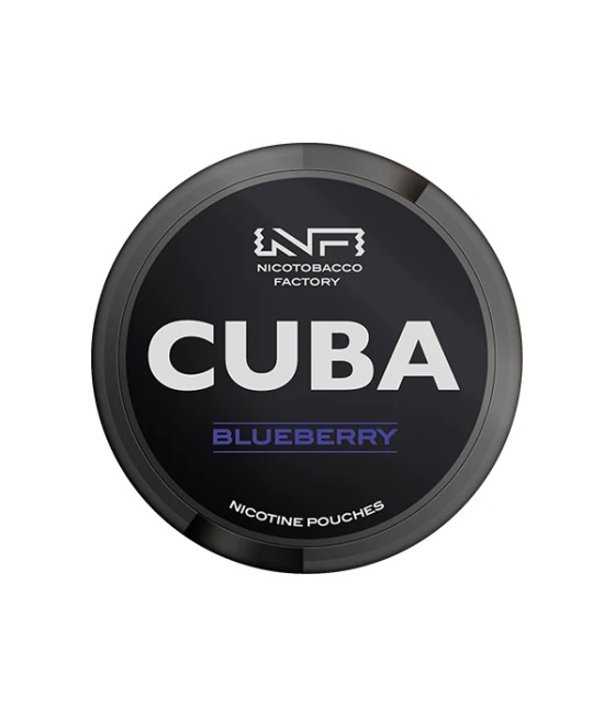 43mg CUBA Black Nicotine Pouches - 25 Pouches