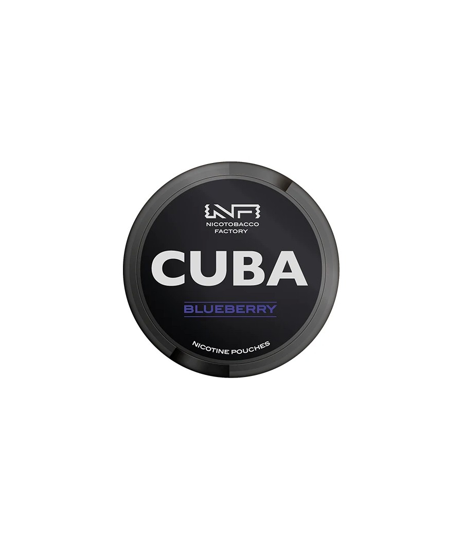43mg CUBA Black Nicotine Pouches - 25 Pouches