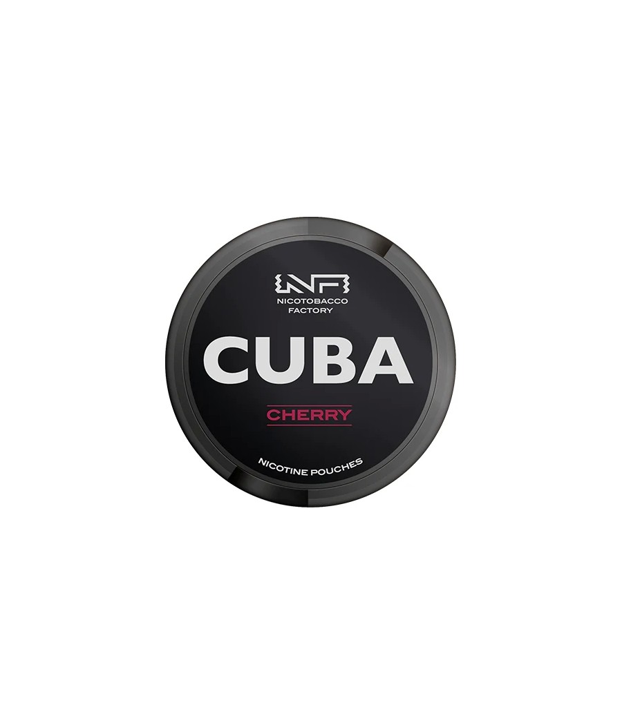 43mg CUBA Black Nicotine Pouches - 25 Pouches
