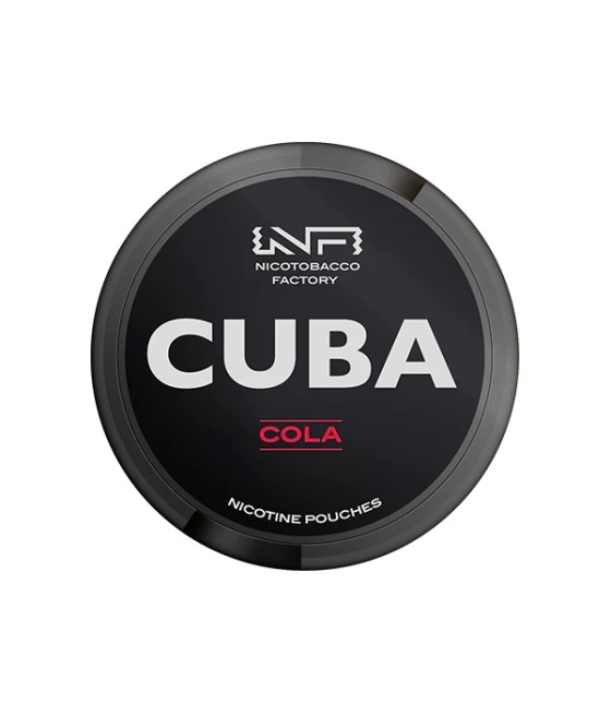 43mg CUBA Black Nicotine Pouches - 25 Pouches