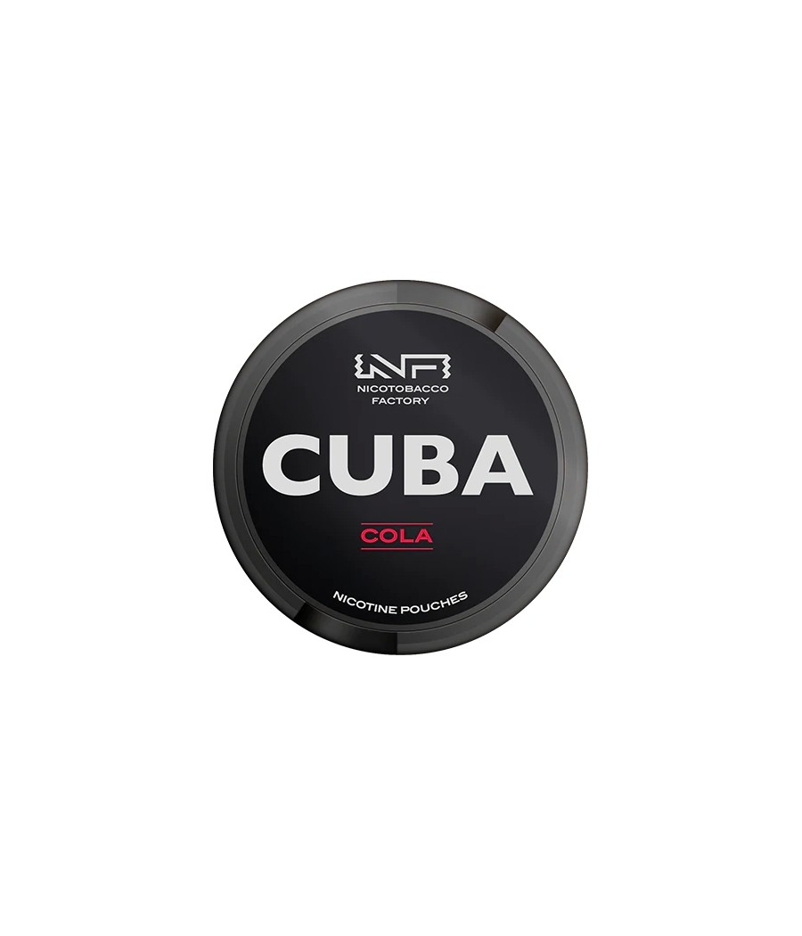 43mg CUBA Black Nicotine Pouches - 25 Pouches