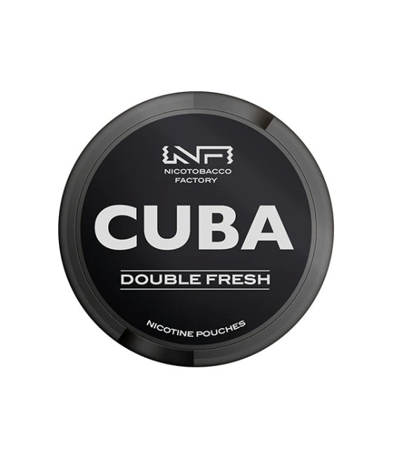 43mg CUBA Black Nicotine Pouches - 25 Pouches