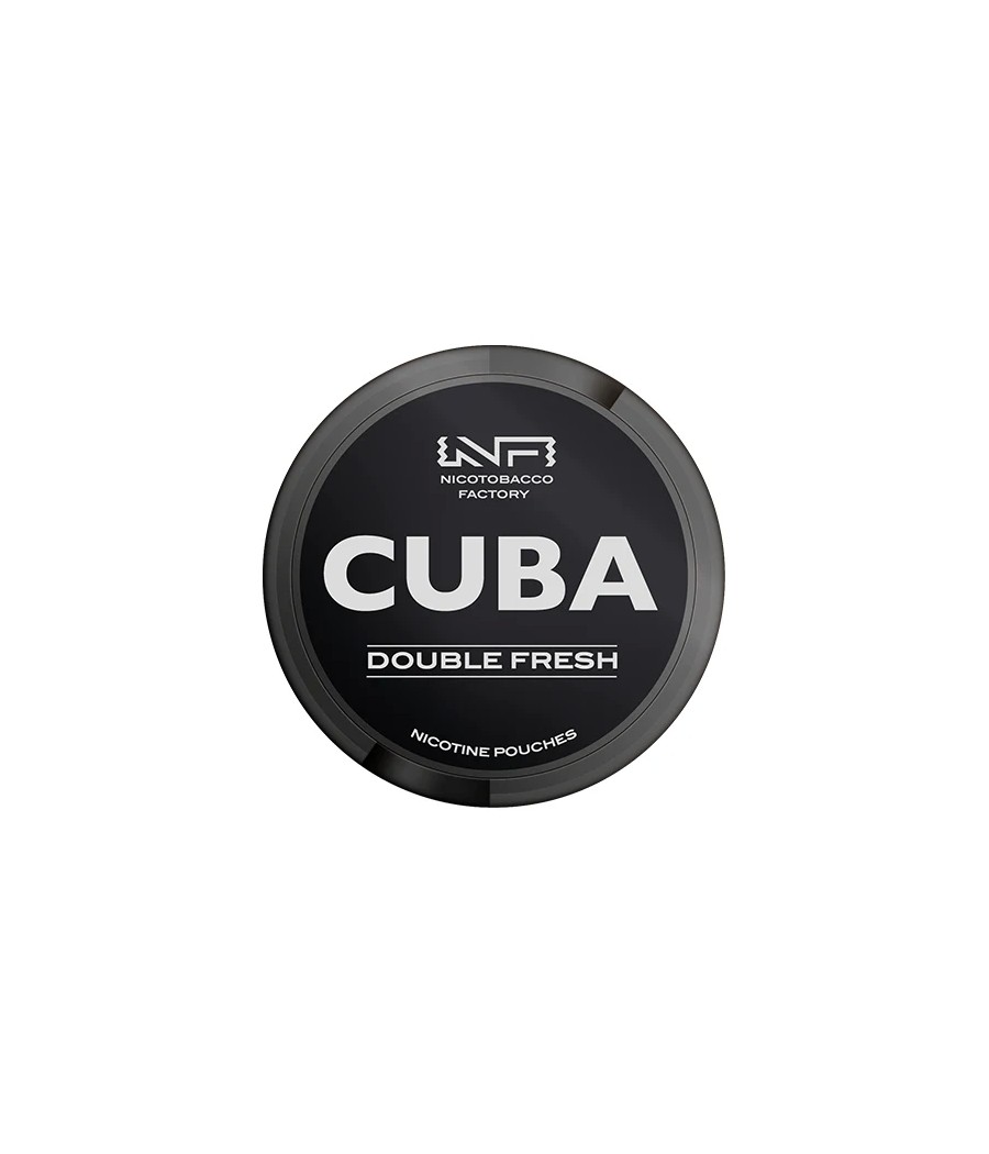 43mg CUBA Black Nicotine Pouches - 25 Pouches
