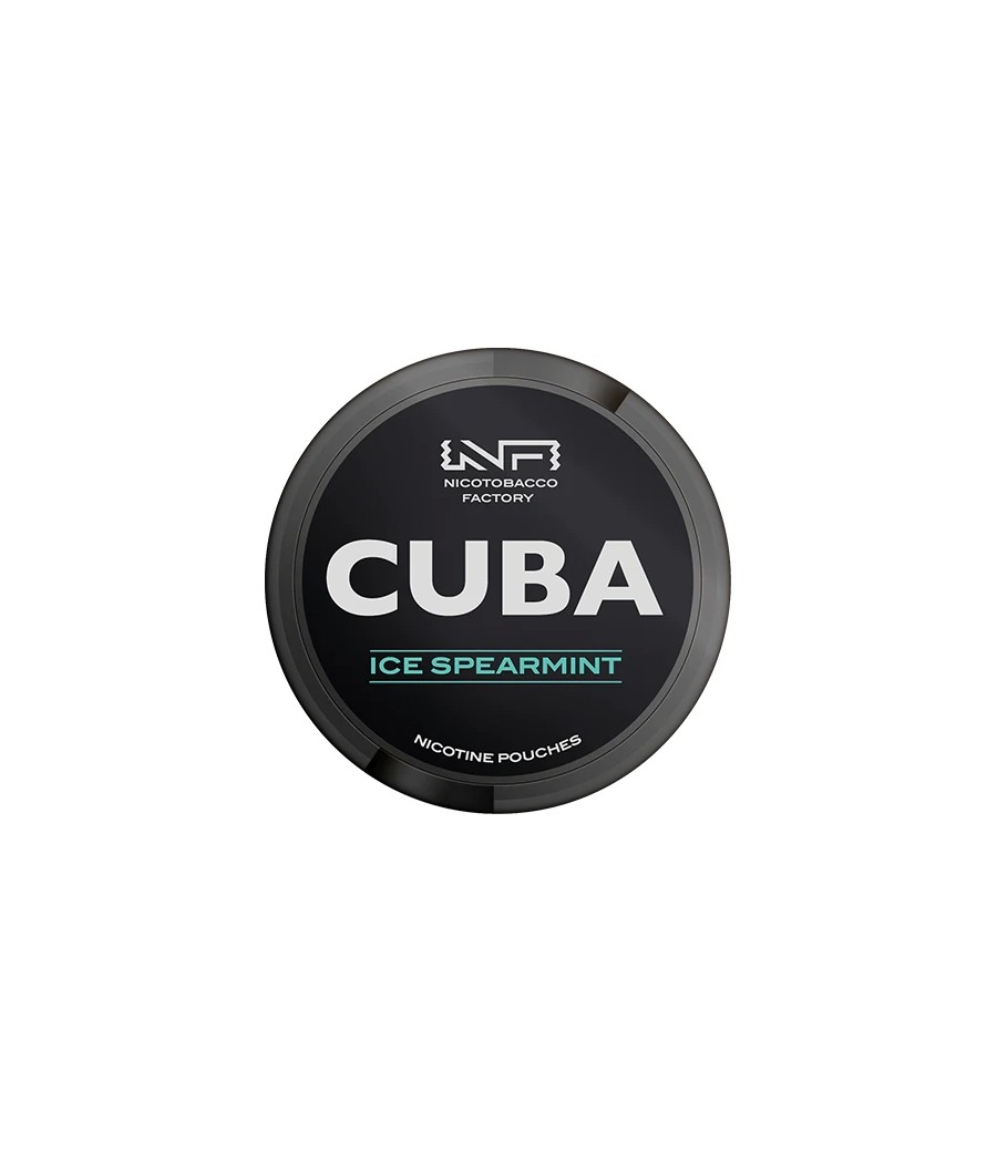 43mg CUBA Black Nicotine Pouches - 25 Pouches