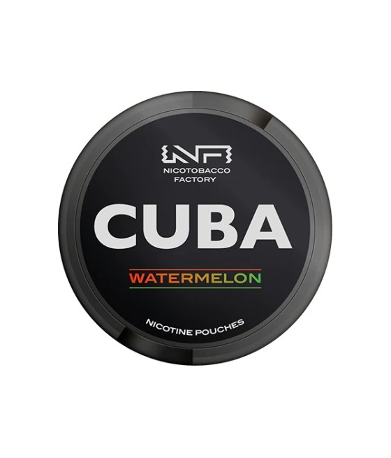 43mg CUBA Black Nicotine Pouches - 25 Pouches