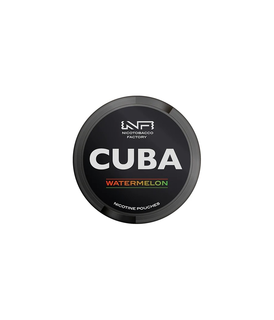 43mg CUBA Black Nicotine Pouches - 25 Pouches