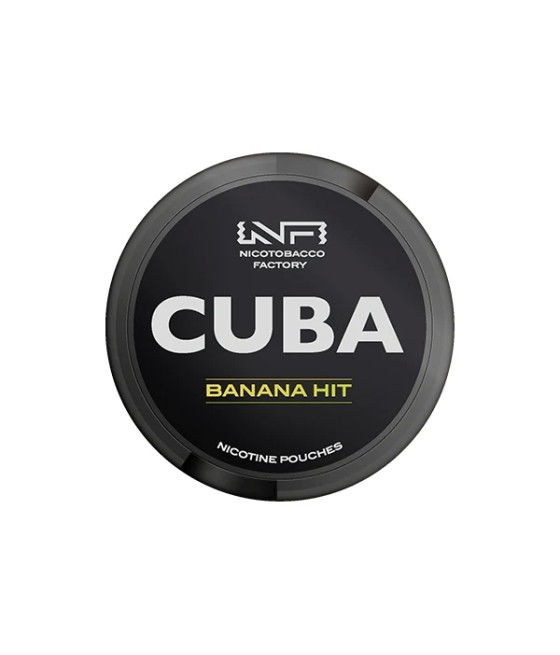 43mg CUBA Black Nicotine Pouches - 25 Pouches
