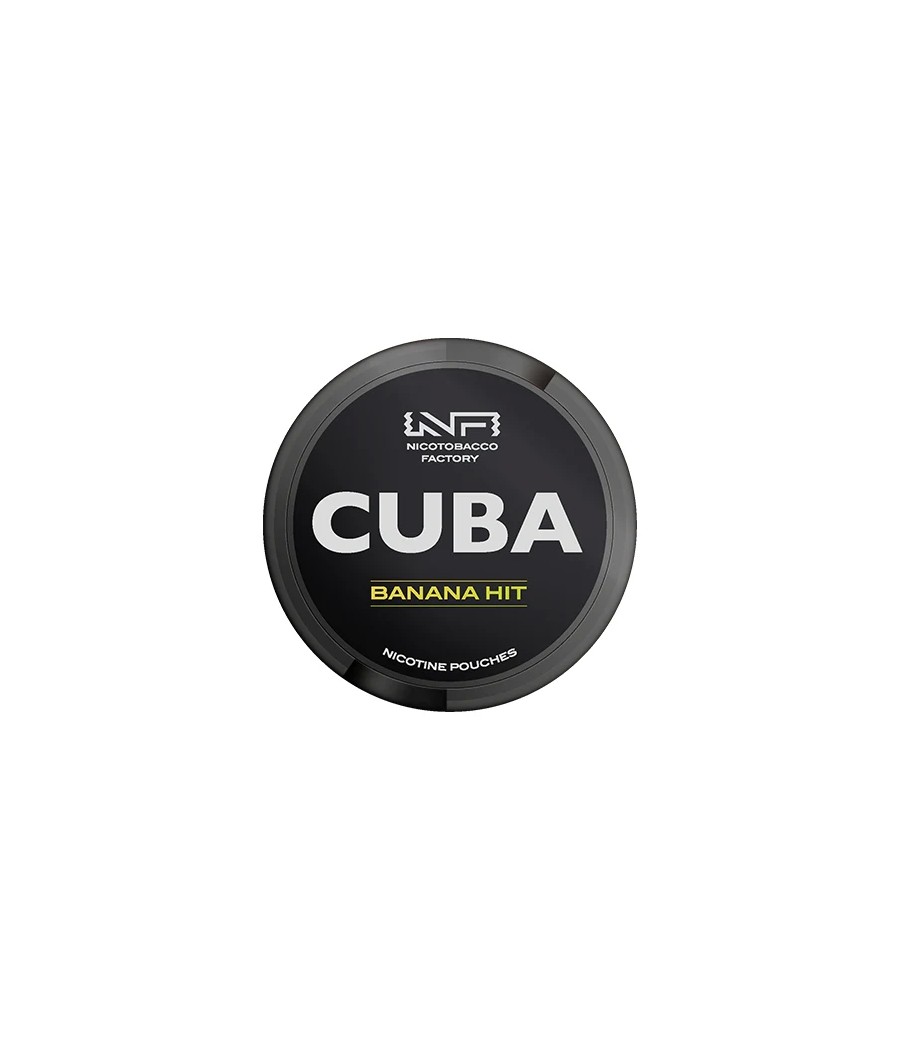 43mg CUBA Black Nicotine Pouches - 25 Pouches