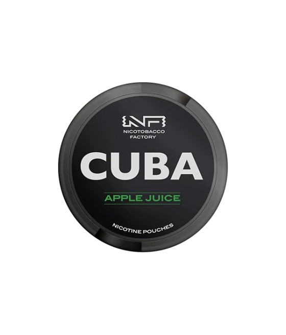43mg CUBA Black Nicotine Pouches - 25 Pouches