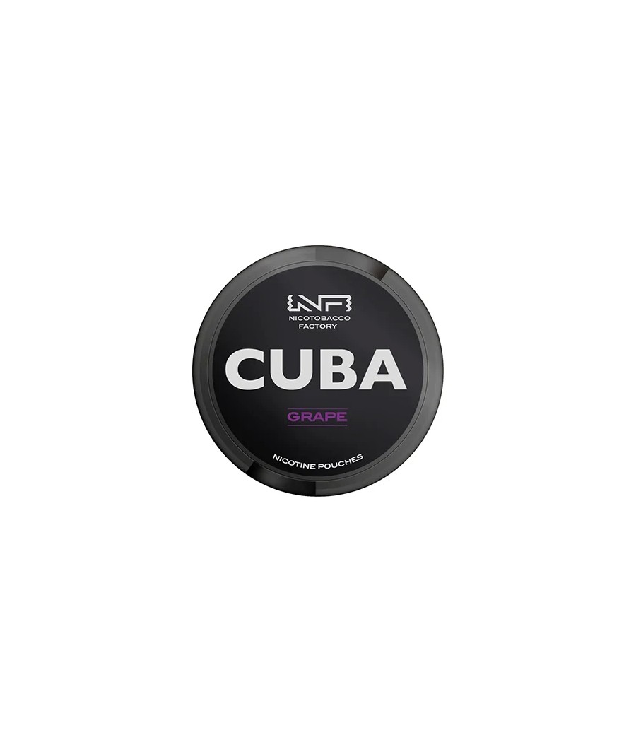 43mg CUBA Black Nicotine Pouches - 25 Pouches