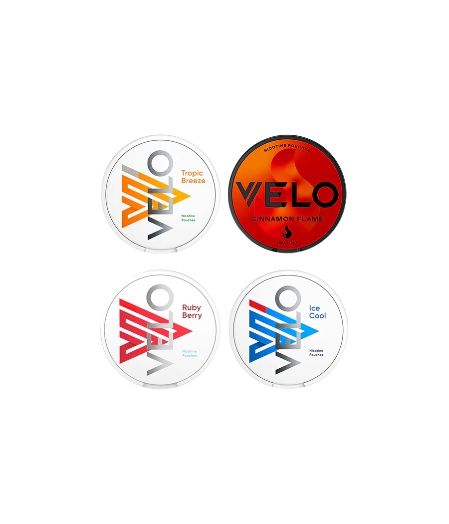 10mg Velo Slim Strong Strength Nicotine Pouches - 20 Pouches